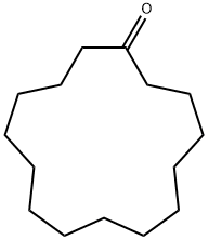 环十五烷酮, 502-72-7, 结构式