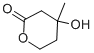 甲羟戊酸内酯, 503-48-0, 结构式