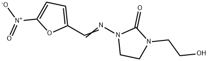 硝呋达齐, 5036-03-3, 结构式