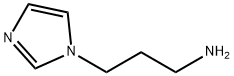 1-(3-氨基丙基)咪唑, 5036-48-6, 结构式