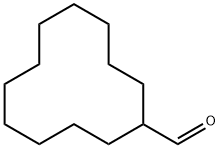 环十二烷甲醛	, 5037-22-9, 结构式