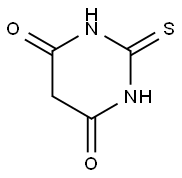 2-チオバルビツル酸 化学構造式