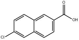6-氯-2-萘甲酸, 5042-97-7, 结构式