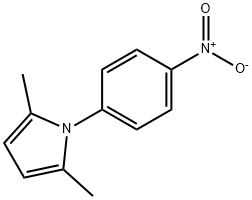 2,5-二甲基-1-(4-硝基苯基)-1H-吡咯, 5044-22-4, 结构式
