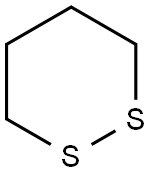 Tetrahydro-1,2-dithiin 结构式