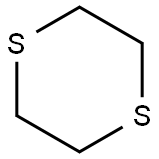 1,4-二噻烷, 505-29-3, 结构式