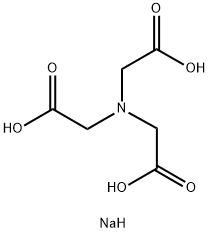 次氮基三乙酸钠盐, 5064-31-3, 结构式