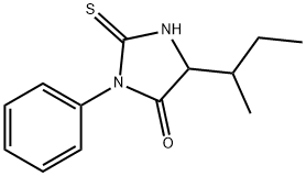 苯基硫代乙内酰脲-异亮氨酸(含苯基硫代乙内酰脲-别异亮氨酸) 结构式