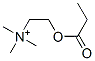 propionylcholine 结构式
