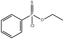 O-乙基苯基氯硫代膦酸酯	, 5075-13-8, 结构式