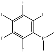 (Pentafluorophenyl)dimethylphosphine, 5075-61-6, 结构式