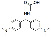 4,4'-亚氨甲酰二[N,N-二甲基苯胺]乙酸酯 结构式