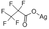 五氟丙酸银, 509-09-1, 结构式