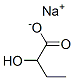 2-羟基丁酸钠 结构式