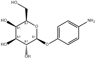 4-AMINOPHENYL-BETA-D-GALACTOPYRANOSIDE Structure