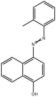 4-[(2-METHYLPHENYL)AZO]NAPHTHOL 结构式