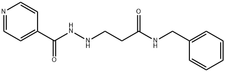 烟肼酰胺 结构式