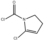 1H-Pyrrole-1-carbonyl chloride, 2-chloro-4,5-dihydro- (9CI) 结构式