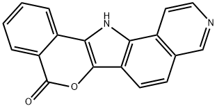[2]Benzopyrano[3',4':4,5]pyrrolo[2,3-f]isoquinolin-8(13H)-one 结构式