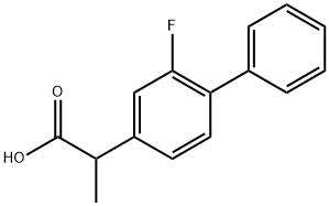 氟比洛芬 结构式