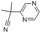 2-甲基-2-(吡嗪-2-基)丙腈 结构式