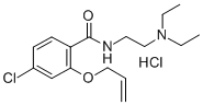 Alloclamide hydrochloride 结构式