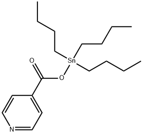 4-[[(三丁基锡烷基)氧基]羰基]吡啶	, 5107-59-5, 结构式