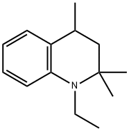 1-Ethyl-1,2,3,4-tetrahydro-2,2,4-trimethylquinoline 结构式