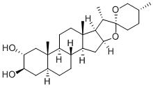 支脱皂苷元, 511-96-6, 结构式