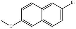 2-溴-6-甲氧基萘, 5111-65-9, 结构式