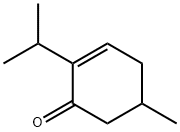 5-Methyl-2-(1-methylethyl)-2-cyclohexen-1-one 结构式