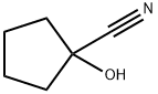 1-羟基环戊烷甲腈, 5117-85-1, 结构式
