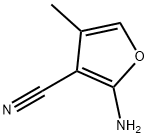 2-氨基-4-甲基呋喃-3-甲腈, 5117-87-3, 结构式