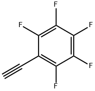 五氟苯乙炔, 5122-07-6, 结构式