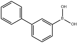 3-联苯硼酸, 5122-95-2, 结构式