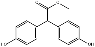 甲基2,2-双(4-羟基苯基)乙酸甲酯, 5129-00-0, 结构式
