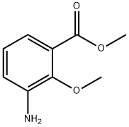3-氨基-2-甲氧基苯甲酸甲酯, 5129-25-9, 结构式
