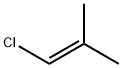 1-氯-2-甲基-1-丙烯, 513-37-1, 结构式