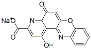 吡诺克辛钠 结构式