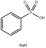 苯磺酸钠, 515-42-4, 结构式