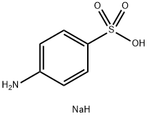 对氨基苯磺酸钠, 515-74-2, 结构式