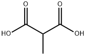 甲基丙二酸, 516-05-2, 结构式