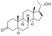 5A-PREGNAN-20A-OL-3-ONE, 516-59-6, 结构式