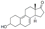 Estra-5,7,9-triene-3β,17β-diol, 517-07-7, 结构式