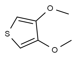3,4-二甲氧基噻吩, 51792-34-8, 结构式