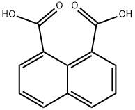 1,8-萘二甲酸, 518-05-8, 结构式