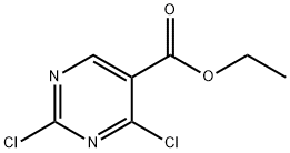 2,4-二氯-5-嘧啶甲酸乙酯 结构式
