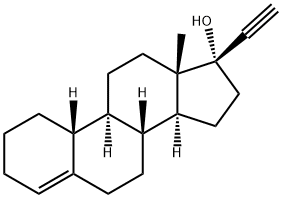 利奈孕醇, 52-76-6, 结构式