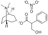 硝酸メチルアトロピン 化学構造式