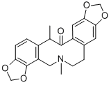 紫菫文鹼, 521-85-7, 结构式